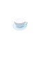 Liying 12Pcs Porcelain Cups And Saucers Set - Sky Blue Colour Tea Set - 200Ml Cup 6Pcs And Saucer 6Pcs Set For Idle Tea, Turkish Coffee, Espresso And Cappuccino