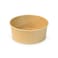 Prodel Pak Paper Bowl Kraft 750ML with PET LID X300P