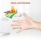 Generic-100PCS/Set Plastic Gloves Disposable Gloves for Food Laboratory Factory Home Cleaning Beauty Salon Dental Gloves
