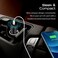 Promate 60W USB-C Car Charger, Super-Fast Type-C Power Delivery Car Charger with 18W Quick Charge 3.0 USB Port, Aluminum Alloy and Over Charging Protection for MacBook, Laptops, iPhone,GPS,Bullet-PD60