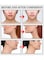 100Pcs V-Shaped Face Lift Tapes Invisible Face Lifting Patch For Firming V-Shaped Face Preventing Sagging, Tighten The Chin,Lightening Nasolabial Lines, Crow&#39;s Feet