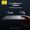 Baseus 12000mAh Laptop Power Bank, 65W Digital Display Fast Portable Charger With USB C Cable, 2 Outputs USB C Battery Bank for MacBook Air, Dell/HP, Steam Deck, iPad, iPhone, Samsung etc (Silver)