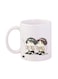 Bp Attack On Titan Printed Mug White/Brown/Grey 12Ounce