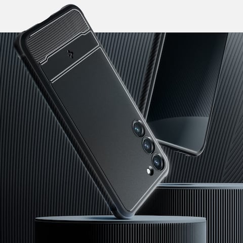 Spigen Rugged Armor designed for Samsung Galaxy S23 case cover (2023) - Matte Black