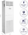 Super General 5 Ton Floor Standing Split Air Conditioner, 60000 BTU, Auto-Restart, Sleep-Mode, White, SGFS-60-GE, 61 x 39 x 192.5 cm For Home, Office, Commercial Use (Installation Not Included)