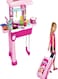 Generic Little Chef 2-In-1 Luggage Kitchen Play Set With Lights Sound