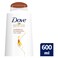 Dove Shampoo for Frizzy and Dry Hair Nourishing Oil Care for up to 100% Smoother Hair 600ml