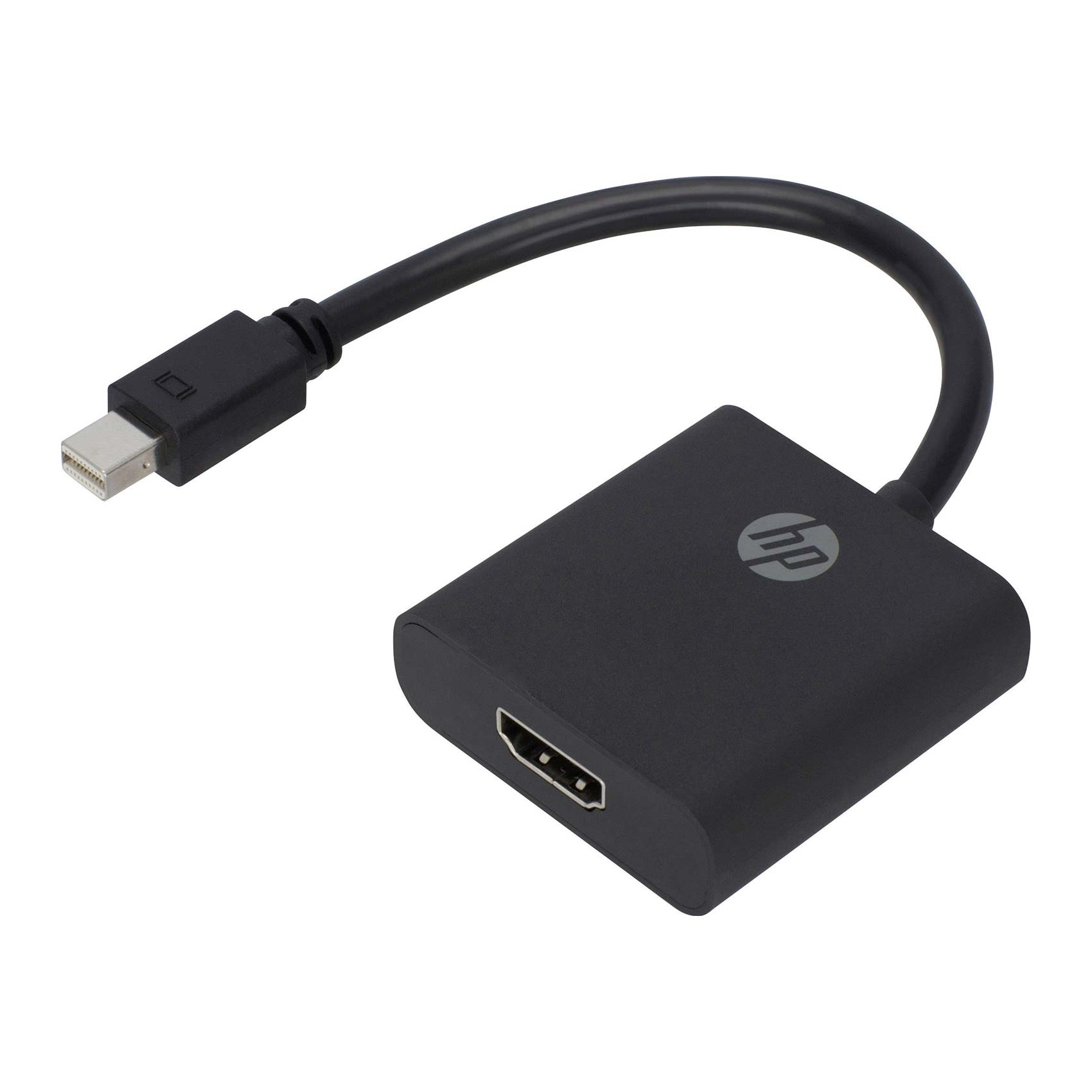 Buy HP Mini Display Port to HDMI Adaptor - Black Online | Carrefour Egypt