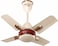 Orient Electric Quasar Ornamental Ceiling Fan 24" (600mm) - Metallic Ivory Cherry