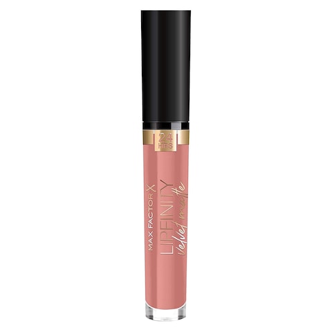 Max Factor Lipfinity Velvet Matte Liquid Lipstick 015 Nude Silk 4ml