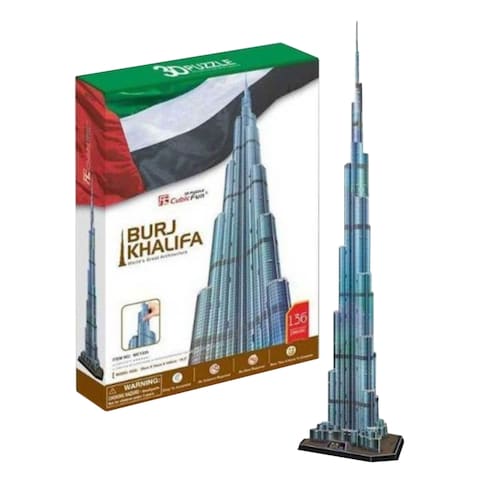 3D PUZZLES BURJ KHALIFA MC133H