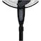 Krypton 16" Stand Fan With Remote Control - 3 Speed, 6 Leaf Blade With Safety Grill, Adjustable Height &amp; Tilt Setting, 3 Mode, Auto-Off 7.5 Hours Timer, Ideal For Office, Home, Hospital &amp; More