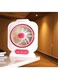 Krypton Rechargeable Box Fan KNF111 White/Pink