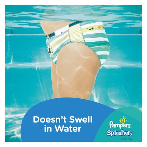 Pampers Splasher Swimming Baby Diapers Maxi Size 4 - 11 Diaper