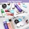 Doreen 16 Pcs Desk Drawer Organizers Trays Set Clear Plastic Storage Bins Bathroom Drawer Tray Dividers Vanity Trays Organizer for Bedroom Dresser Makeup Kitchen Utensil Office (GC2138A)