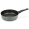 Fissman Deep Frying Pan Brilliant 28cm With Detachable Handle Glass Lid - Induction Bottom (Aluminium And Non-Stick Coating)