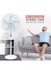 Sanford Rechargeable Stand Fan 30 Watts SF6600RSFN BS White