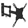 Full Motion Premium TV Wall Mount Bracket &amp; Dual Articulating Arms Swivels Tilts Rotation for Most 14 inc to 43 Inch LED, LCD, OLED Flat &amp; Curved TVs, Holds up to 25kg, Max VESA 50x200 mm