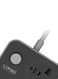 LDNIO 6-USB 3-Port Universal Power Strip SC3604 Black/Grey