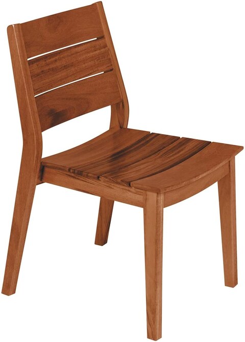 Tramontina Since 1911, Made In Brazil Toscana Chair In Brazilian Muiracatiara Wood With Eco Clear Finish