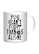 Giftex You Can'T Fight Thanos Alone Printed Mug White/Black 11.5X10.5X10.5cm