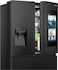 Hisense 541L Net Capacity Smart Refrigerator With Touch Screen, Water Dispenser + Ice Maker, Black Stainless Steel, RQ759N4IBU1