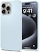 Spigen Thin Fit designed for iPhone 15 Pro case cover (2023) - Mute Blue
