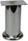 Robustline Chrome Plated Furniture Leg Heavy Duty 10cm Round Base