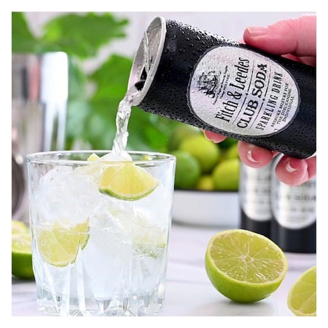 Fitch And Leedes Club Soda Sparkling Drink 200Ml