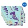 Shining Mermaid Printed Napkins 33x33cm 16 PCS
