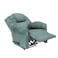 إن هاوس كرسي استرخاء هزاز منجد بالمخمل - تركواز فاتح - NZ100