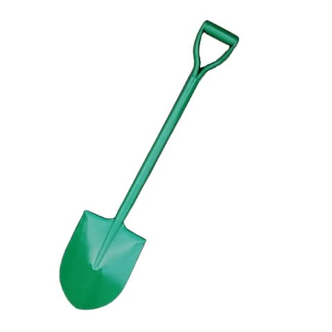 SUNDABEST IRON HANDLE CLRD SPADE