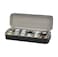 6 Slots Watch Box Portable Zipper Travel Case Collector Storage Jewelry Storage Box