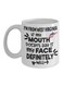 muGGyz Tears Of Bad Kids Printed Coffee Mug White