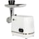 AFRA Meat Grinder, 1200w, 3 Cutting Discs, Aluminum Construction, Stainless Steel  Knife, food storage pusher, kibbeh &amp; sausage attachment, AF-1200MGWT, 2 Year Warranty