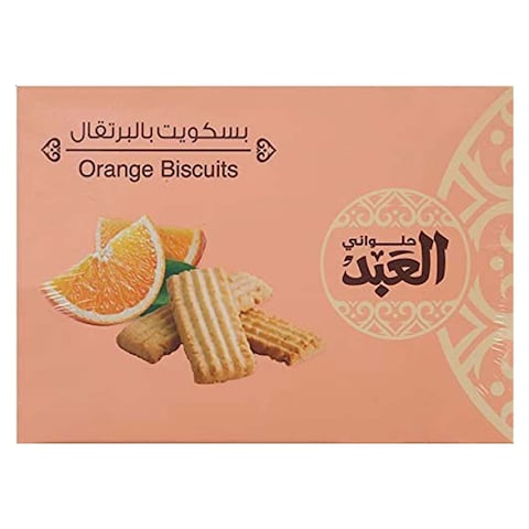بسكويت العبد بالبرتقال - 18 قطعة