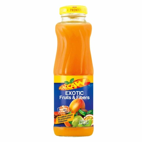 Buy Maccaw Exotic Fruits And Fibers Juice 250ML Online Carrefour