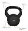 YALLA HomeGym Cast Iron Rubber Coated Kettlebell Floor Friendly Kettlebell 10KG