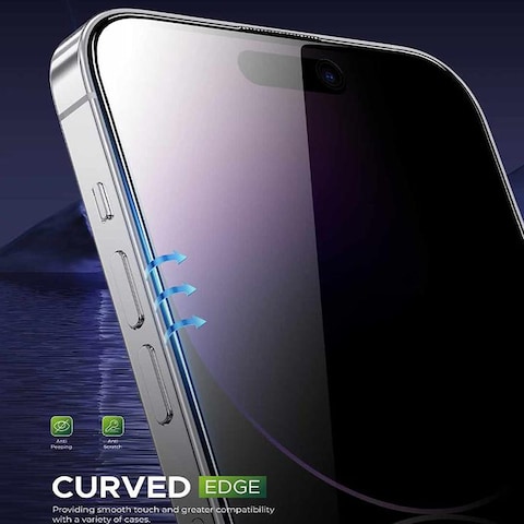 Green Lion iPhone 14 Pro Screen Protector with 9H Steve Privacy Strong HD Glass - Privacy