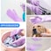 ZALCOON Dishwashing Sponge Gloves for Kitchen ,Silicone Gloves Reusable Rubber Cleaning Gloves ,Silicone Dishwashing Scrubber Glove