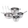 Sweet Home Stalin Steel Cooking Set 10pcs
