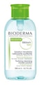 Bioderma - S bium H2O PUMP Micellar Water Cleansing and Make-Up Removing for Combination to Oily Skin 6.7 fl.oz.