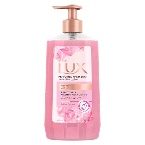 LUX Perfumed Liquid Hand Wash Soft Rose 500ml