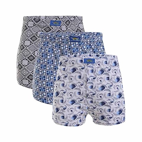Cottonil Boxers - 3 Pieces - Size 3 - Printed