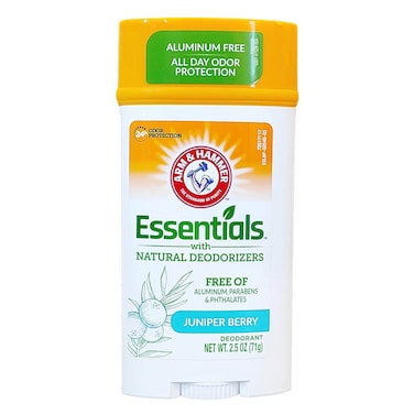 Arm &amp; Hammer Essentials Juniper Berry Deodorant Stick Clear 71g