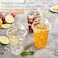 Vsell24&trade; 100PC Disposable Drinking Plastic Cup 12oz For Smoothie Coffee Water Juice Cups With Dome Lid Clear&hellip;