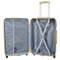 Senator Hard Case Suitcase Trolley Luggage Set of 3 For Unisex ABS Lightweight Travel Bag with 4 Spinner Wheels KH1065 Tea Green