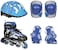 Top Gear TG-9006 Skate Shoes With Protection Set (Blue) (34-37)