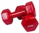 ULTIMAX 2Pcs Fitness Vinyl Dumbbell Hand Weights-5KG*2