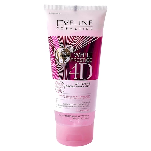 Eveline Cosmetics White Prestige 4D Whitening Facial Wash Gel White 200ml